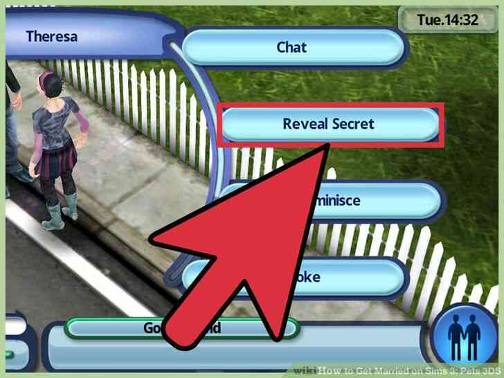 Image intitulée mariez-vous sur Sims 3_ Animaux de compagnie 3DS Étape 17